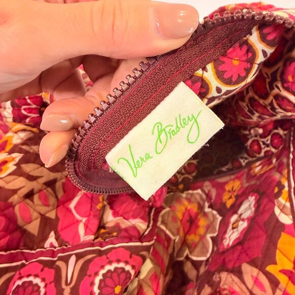 Vera Bradley Large Duffel Bag Carnaby Floral Quilted Cotton Travel Bag Vintage - Picture 5 of 10